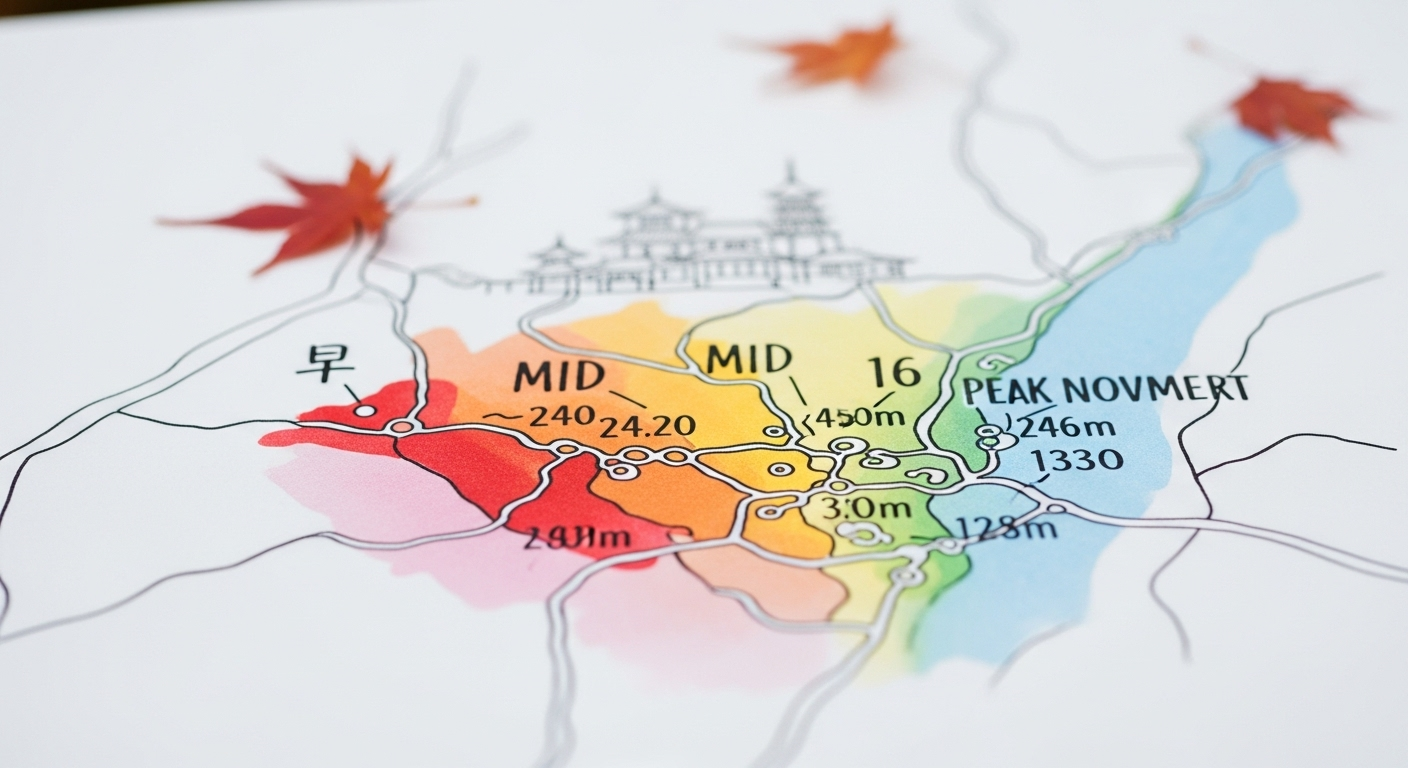 京都の紅葉狩り！見頃時期やおすすめスポット10選、ライトアップ情報も徹底解説